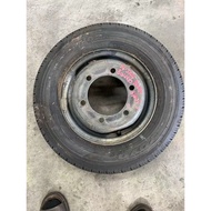 🇯🇵Bongo lorry 6 hole rear rim with Tyre (155 R12 )IMPORTED FROM JAPAN USED