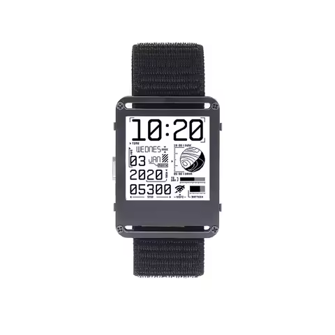 Watchy V2.0 - Fully Open Source & Customaized E-ink Watch Based on ESP32 1.54 inch display with 200x