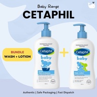 Cetaphil Baby Wash + Lotion Bundle