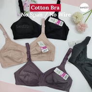 Cotton Plus Size Wireless No Span Elderly Bra Women 2013 棉薄内衣女 Baju Dalam Orang Tua Cotton Nipis Bes