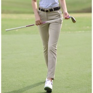 [PGM GOLF] กางเกงกอล์ฟขาวยาว ผู้หญิง PGM KUZ127 woman summer golf pants slim fit stretch golf pants