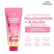 LUXE ORGANIX Niacinamide Alpha Arbutin Whitening Serum Lotion