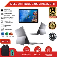 Dell Latitude 7200 2-in-1 Intel Core i5 (8th Gen) 12" FHD / 16GB RAM / 512GB NVME / Win 10 Pro (REF 