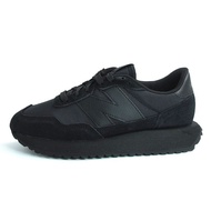 NEW BALANCE NB237 Retro Time Casual Shoes Large N All Black Men Women Size [MS237UX1]