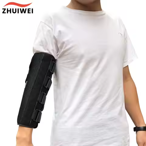 Elbow Brace Splint Immobilizer Stabilizer for Ulnar Nerve Entrapment &Cubital Tunnel Syndrome,Adjust
