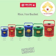 Rice Bucket Lion Star i 3 , i 4 , i 5 , i 6 & i 7