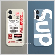 Casing For OPPO A3x CPH2681/A3 5G India CPH2693 CPH2683 Phone Case Candy Color Fashion SUP Pattern P