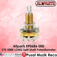 AllParts EP-0686-000 CTS 500K Long Split Shaft Guitar Potentiometer