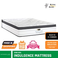 King Koil INDULGENCE Mattress, Extended Life Collection, Available Sizes (King, Queen, Single, Super Single)