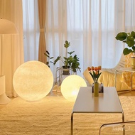 LP-8 QZ💎Moon Light Floor Lamp Bedroom Girl Internet Celebrity Ambience Light Outdoor Moon-Light Lamp Bedroom Living Room