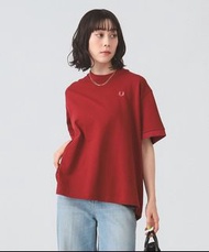 藍田門市🔥訂購-FRED PERRY X BEAMS Oversize logo tee Made in Japan