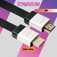 Sony flat HDMI cable 2m - Sony flat HDMI cable 2m