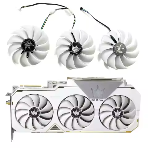 New 88MM 4PIN FD9015U12F DC 12V 0.55A for GALAX RTX 2080Ti HOF RTX 2080 Ti Graphics Card Cooling Fan