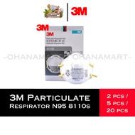 3M™ Particulate N95 Respirator 8110S - Lightweight construction with comfort cushioning nose foam