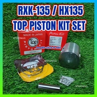 🔥READY STOCK🔥 TOP PISTON KIT SET ORIGINAL JAPAN 100 % YAMAHA RXK-135 / HX135 RAIDER