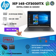 HP 14S-CF2030TX Intel Core i5-10210U RAM 8GB 512GB SSD 14 INCH