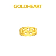 Goldheart 916 Gold Chain Ring