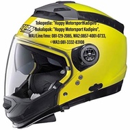 Helm clip on Nolan N44 EVO Hi Visibility Yellow Fluo size XL XXL Italy