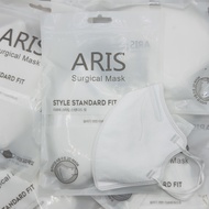 แมส ARIS Surgical Mask แมสอั๊ม แมสหน้าเรียว หน้ากากอนามัยทรงปีกนก 1 ซองมี 10 ชิ้น ใส่สบาย พร้อมส่ง