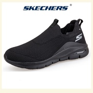 SKECHERS Gowalk ARCH FIT Sports Sneakers ผู้ชายกีฬารองเท้ารองเท้าวิ่งสำหรับผู้ชายรองเท้าใส่เดินรองเท