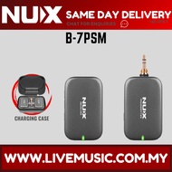 NUX B-7PSM Wireless In Ear Monitoring Headphone System Stereo Audio Transmitting with Charging Case 