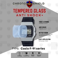 Antishock Tempered Glass Casio F91WB F91 F 91