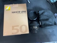 Nikon AF-S NIKKOR 50Mm f/1.8g