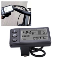 Electric Cycle S866 LCD display Meter 24V 36V 48V Control Panel with Water Resistant Plug S866 Elect