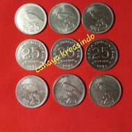 Uang koin kuno 25 rupiah