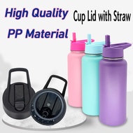 AquaFlask Accessories Straw Lid for AquaFlask Wide Mouth, Straw Lid with Straws for Hydroflask Wide 