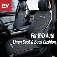 [EHO] For BYD ATTO 3 & BYD ATTO 2 & BYD DOLPHIN& BYD SEAL& BYD SEAL5& BYD SEALION 6 Linen Seats Cush
