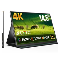 UPERFECT 【Local delivery】4K Portable Monitor UHD USB C Monitor 3840X2160 HDR FreeSync Speaker Type-
