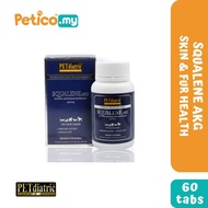 Petdiatric Squalene Akg Anti Oxidant Food Supplement For Pet 60tabs x500mg