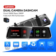 LENOVO V7 1080P Dash cam Dual Lens FHD IPS TOUCH SCREEN 10'' IPS DVR dashcam for car