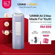 Ulike Air2 MAX ice cooling Hair Remvoal 94.5% Hair reduction within 4 weeks