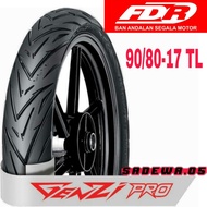 ban LUAR FDR RING 17 90/80-17 TUBELES BAN FDR GENZI PRO