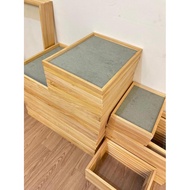 Custom Minimalist Pine Wood Frame 20x30 30x40 cm/ Without Poster - Scandinavian Minimalist Frame | A