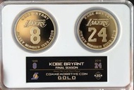 Kobe Bryant 紀念幣 金色