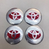TOYOTA stiker cap rim epoxy cap rim 5.5cm TOYOTA