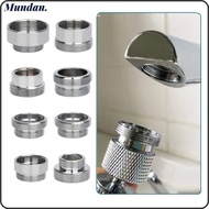 MUNDAN Faucet Adapter Set, Metal 18/20/22/24mm To 22mm Water Filter Adapter,  With Washer Faucet Con