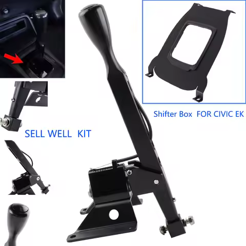 Sell Well Billet EK B Series Shifter Box Civic Si Cover Boot B16 B18 B20 CRX racing 96-00