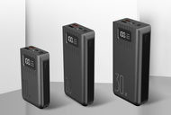 Power Bank 30000mAh/20000mAh/10000mAh พาวเวอร์แบงค์ ความจุใหญ่ ชาร์จเร็วรองรับ4เครื่องชาร์จแบต แบตสำ