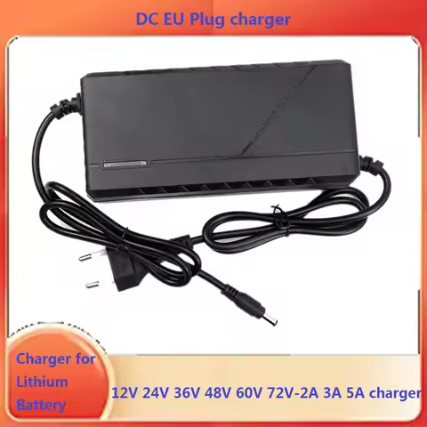 12V 24V 36V 48V 60V 72V Charger 2A 3A 5A For LITHIUM Battery Pack 42V 54.6V 67.2V 84V Ebike Intellig