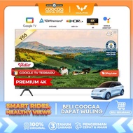 NEW COOCAA 43 inch GOOGLE TV-4K UHD-Dolby Audio - Eye Care - HDR10 - Find Remote - (COOCAA 43Y65) CO