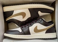 ✨Air Jordan 1 Low "Shadow Brown" 經典潮流 低幫 復古籃球鞋 男女同款 棕色