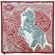 cod POBING Silk Cashmere Scarf Women Manual Hand Rolled Shawls Stole Square Scarves Wraps Bandana Lu