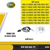 เซ็นเซอร์ABS TOYOTA VIGO 2WD HELLA ดูรายละเอียดรุ่นรถในรูป 89543-0K010 89542-0K010 89545-0K010 89546