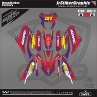 (BISA COD) Decal WR155 Full Body Variasi- Decal WR Supermoto Stiker Dekal Motor Yamaha WR 155 -STIKE