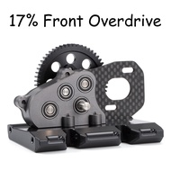32 Pitch LCG Transmission 29% and 17% Overdrive Gearbox for 1/10 RC Crawler Competition Performance 