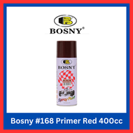 Bosny #168 Primer Red Spray Paint 400cc
